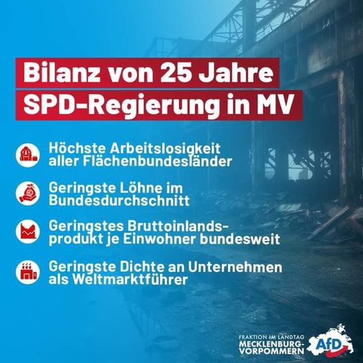 25 Jahre SPD: Ein Vierteljahrhundert voll verpasster Chancen und wirtschaftlicher Geisterfahrt